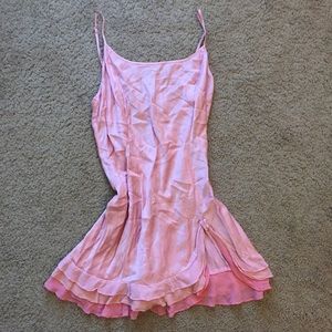 Victoria’s Secret Silk Pink Slip Lingerie Sz Large